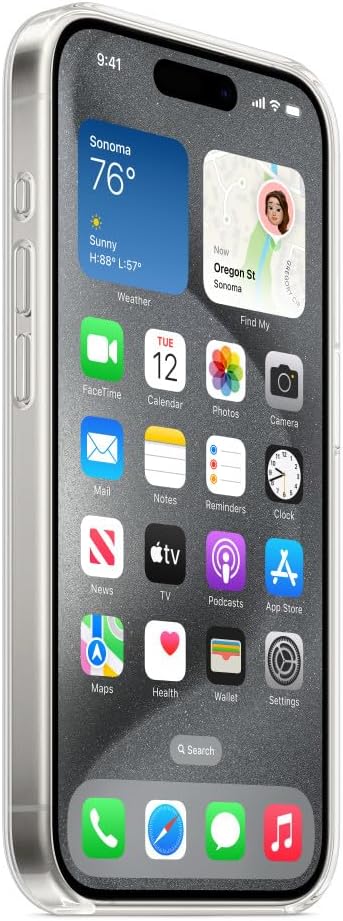 Apple iPhone 15 Pro Max Clear Case with MagSafe