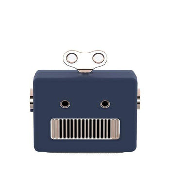 Qushini Robot Blue Wireless Speaker